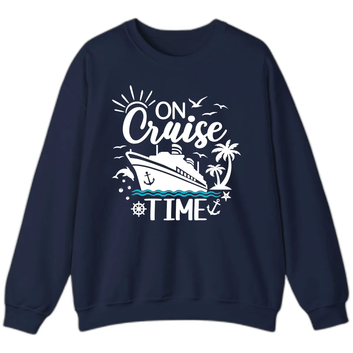 On Cruise Time Sweatshirt in Navy