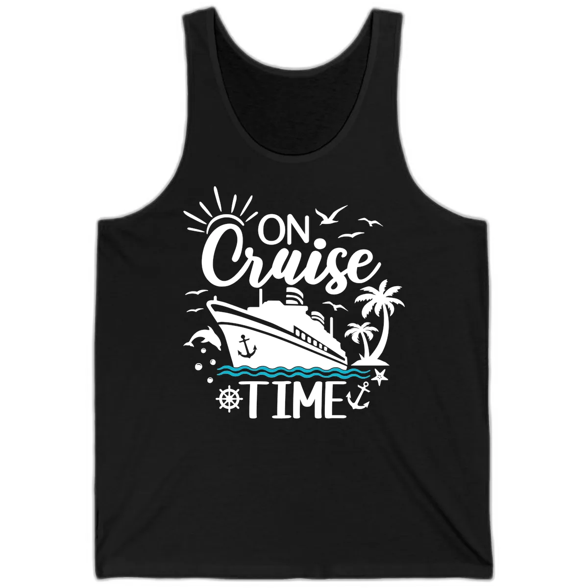 On Cruise Time Tank in Black
