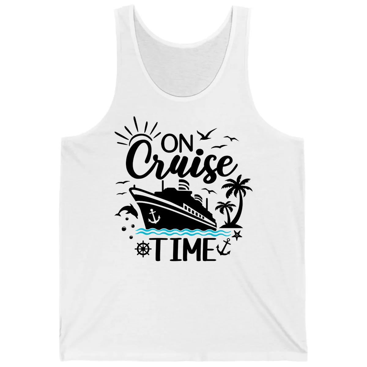 On Cruise Time Tank in White