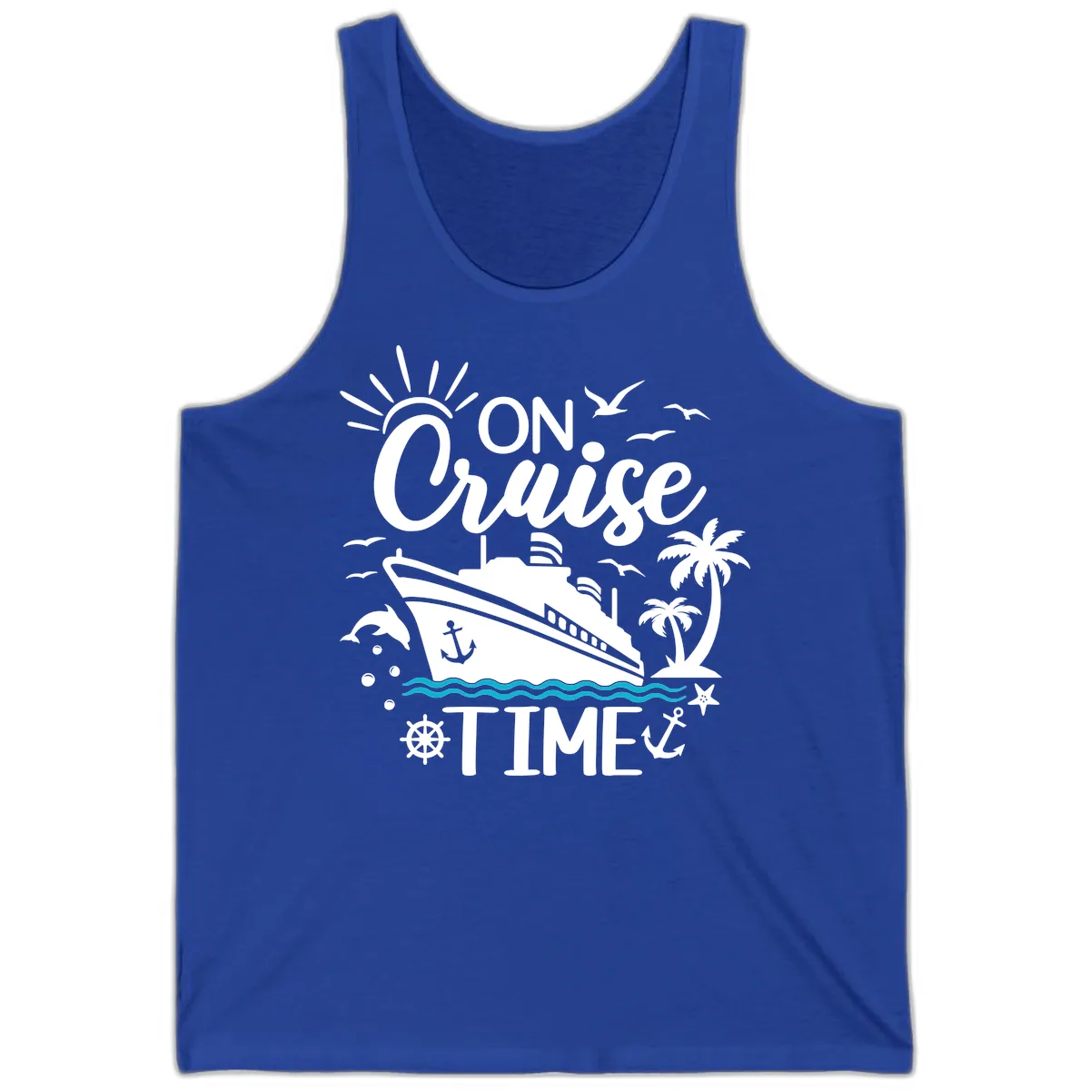 On Cruise Time Tank in True Royal