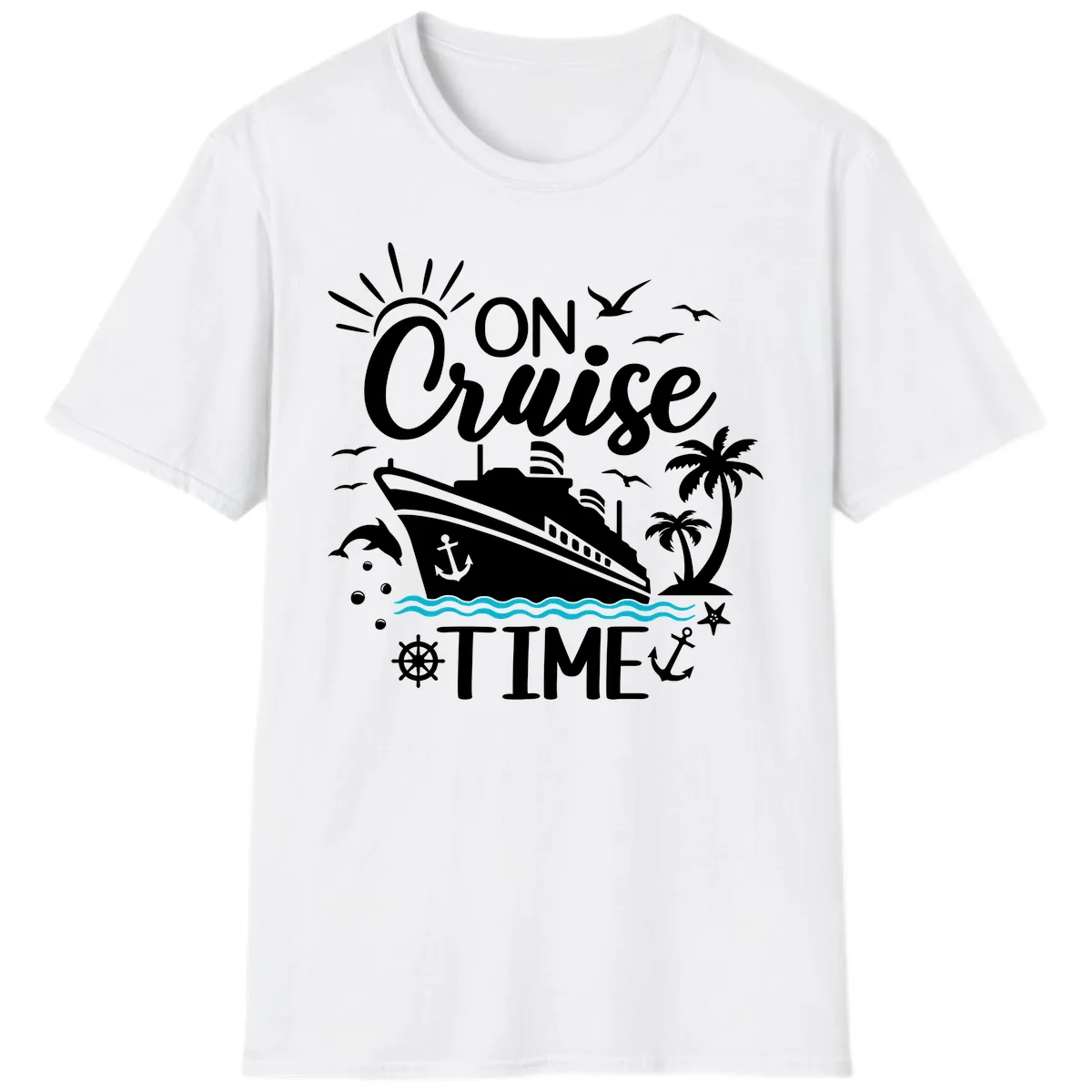 On Cruise Time T-Shirt in White