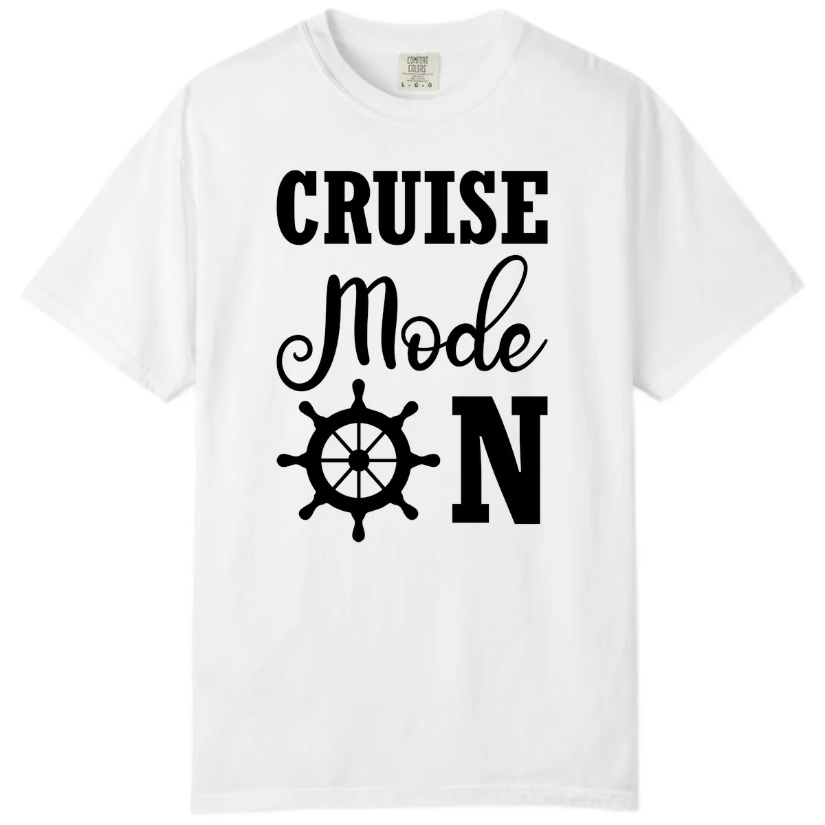 Cruise Mode Ship Wheel Comfort Color in White