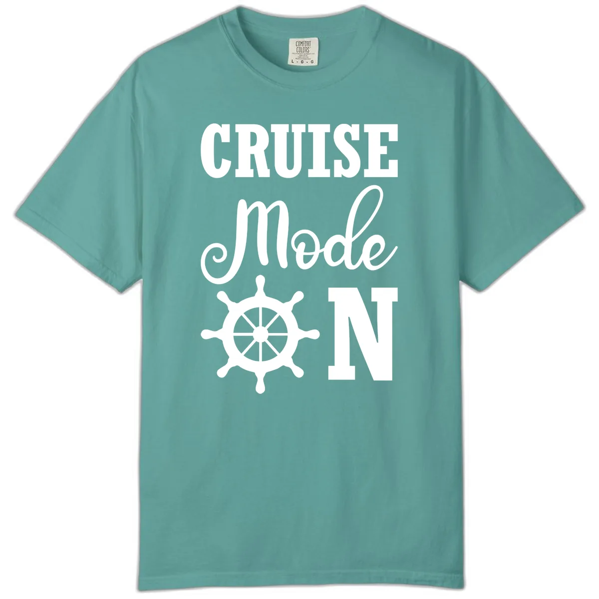 Cruise Mode Ship Wheel Comfort Color in Seafoam