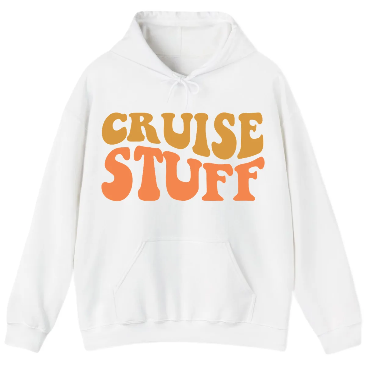 Cruise Stuff Hoodie in White