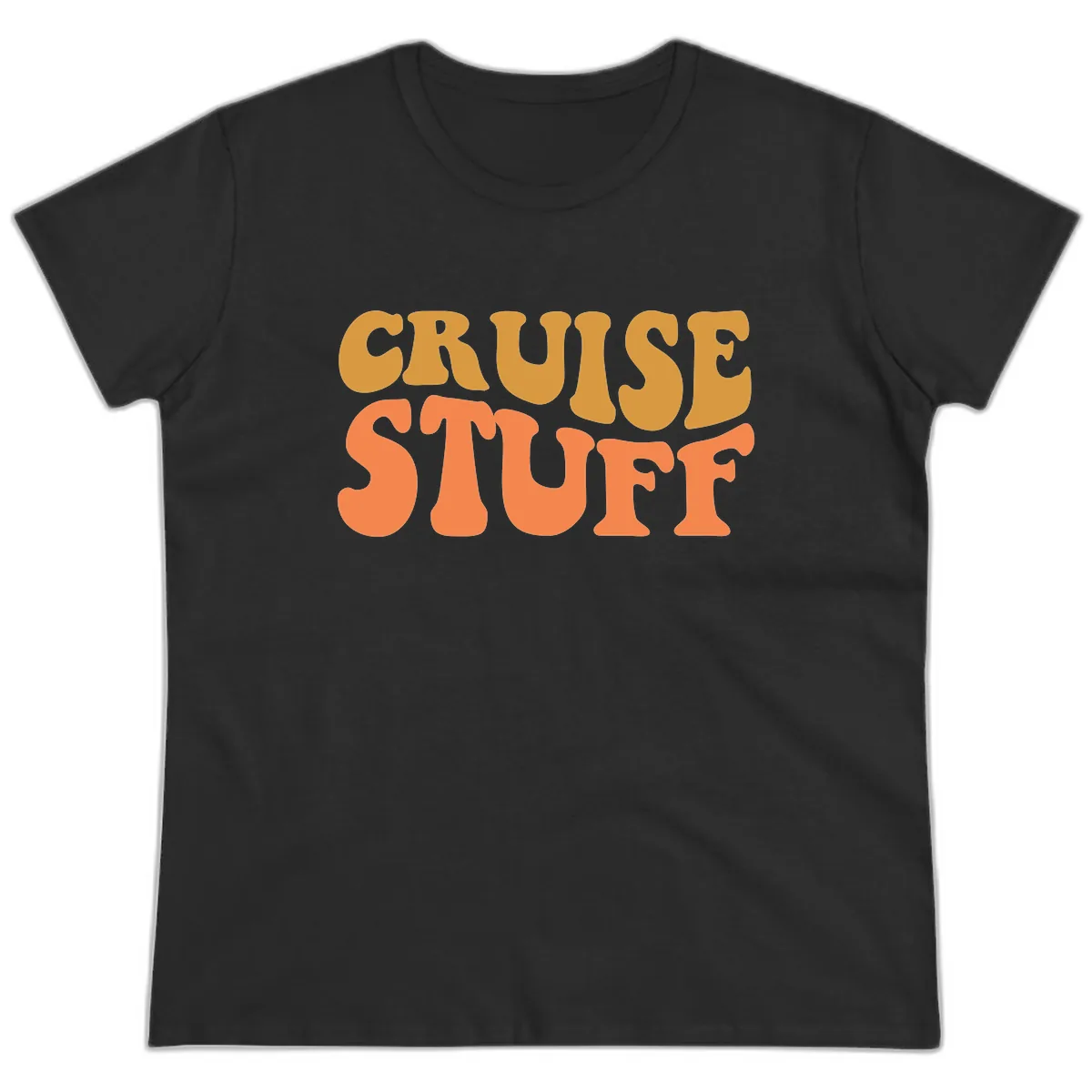 Cruise Stuff Ladies Tee in Black