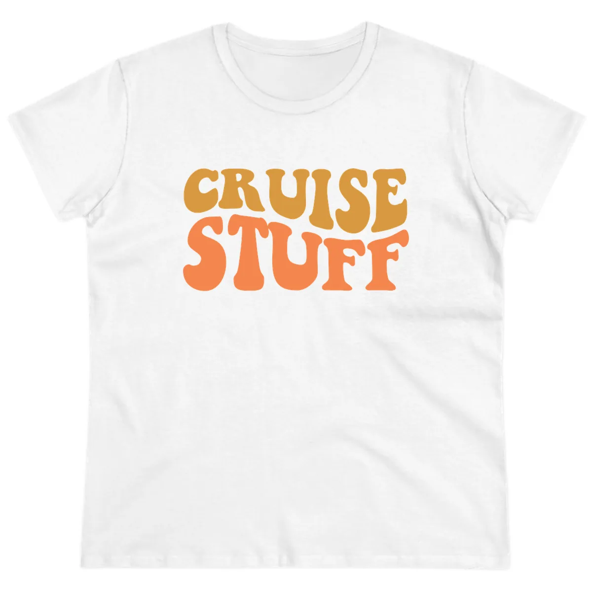 Cruise Stuff Ladies Tee in White