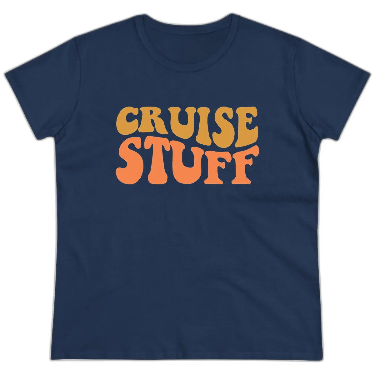 Cruise Stuff Ladies Tee in Navy