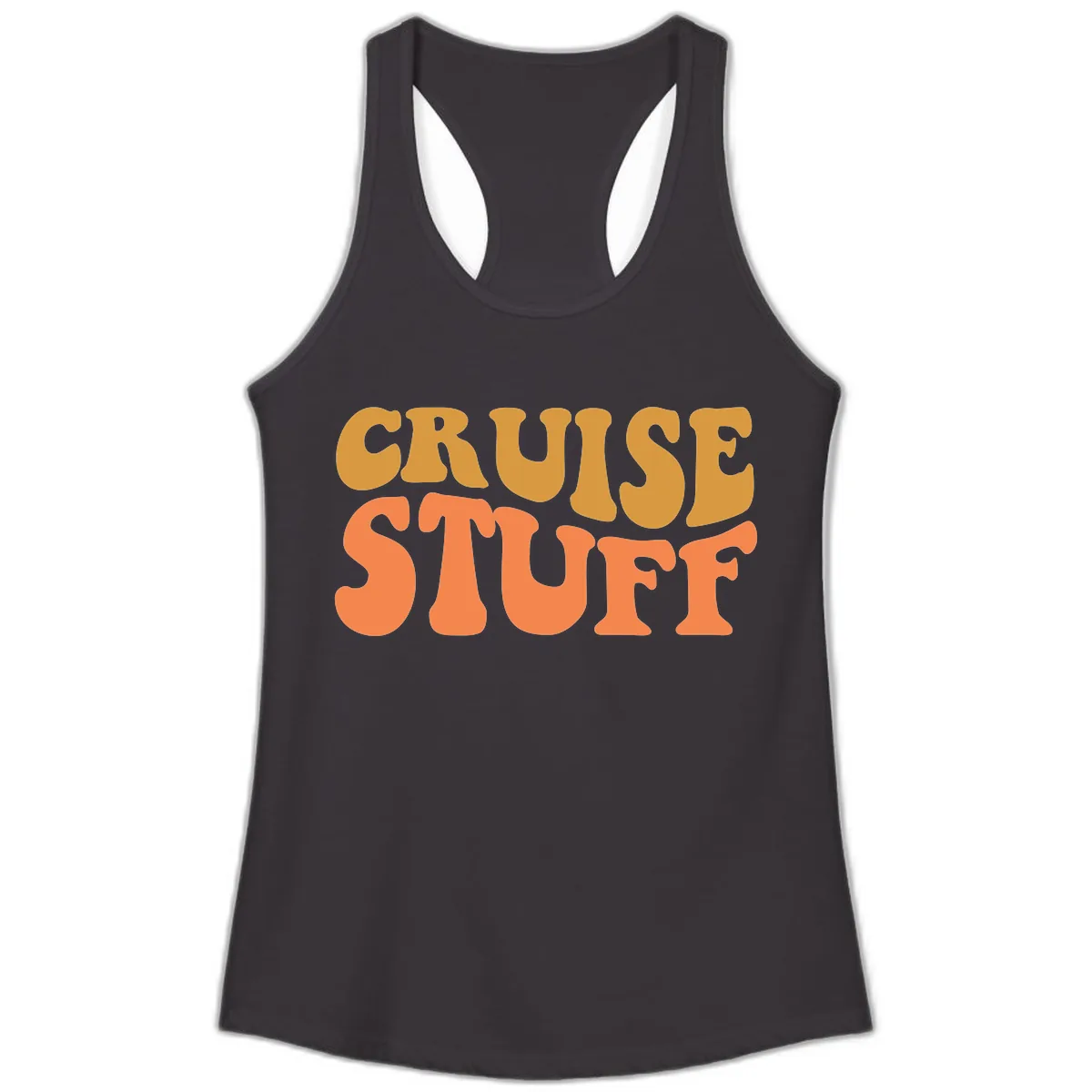 Cruise Stuff Ladies Tank in Black