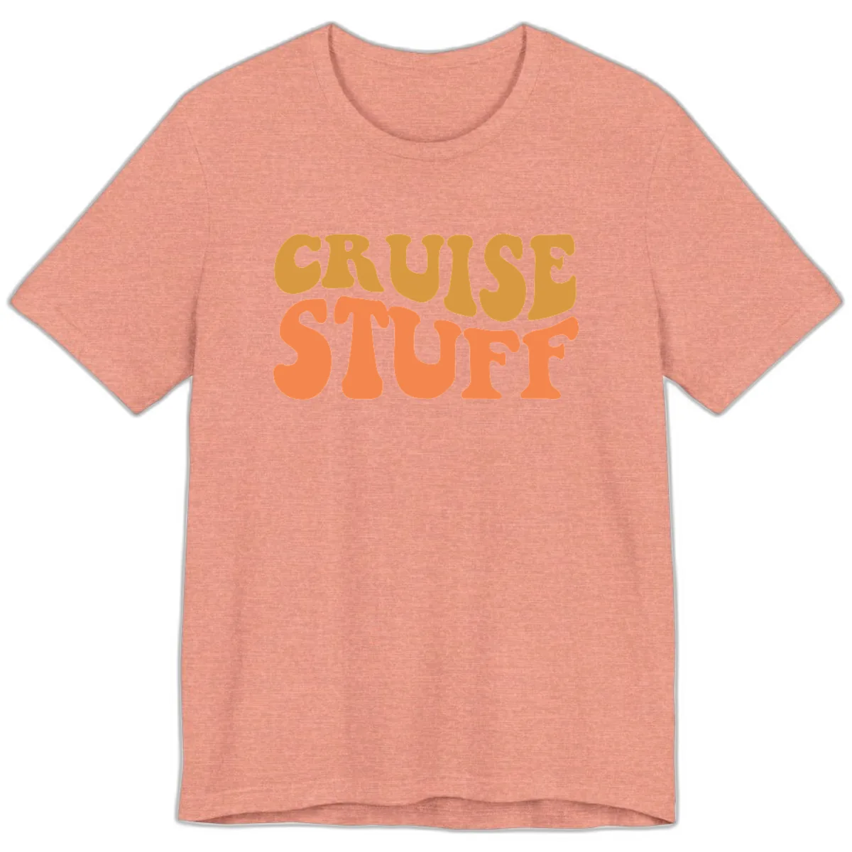 Cruise Stuff Premium T-Shirt in Heather Sunset