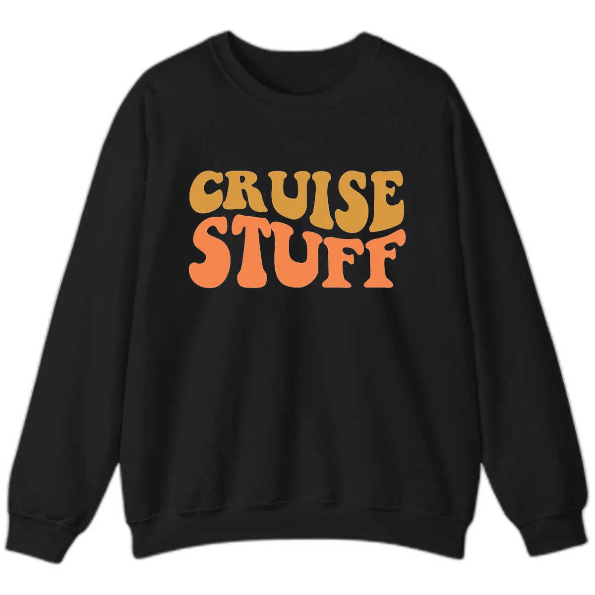 Cruise Stuff Sweatshirt in Black