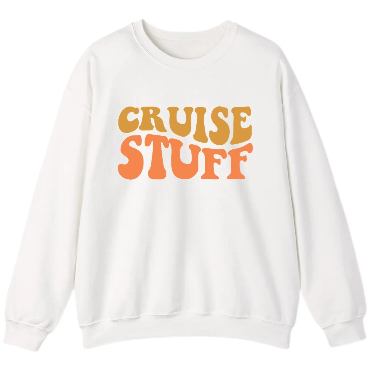 Cruise Stuff Sweatshirt in White