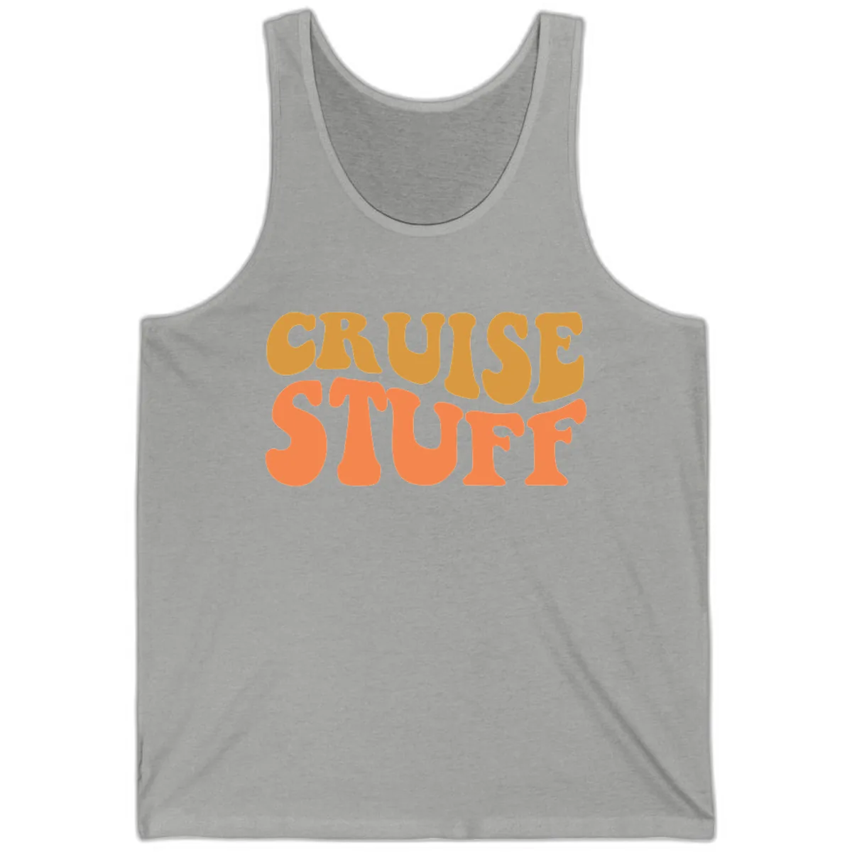 Cruise Stuff Tank in Athletic Heather