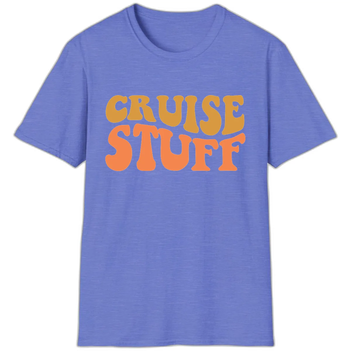 Cruise Stuff T-Shirt in Heather Royal