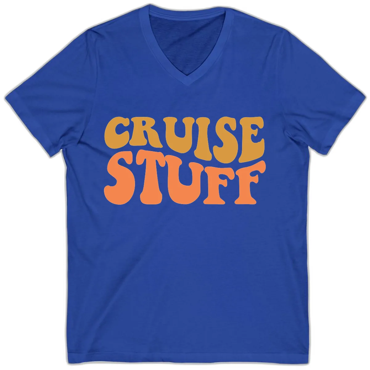 Cruise Stuff V-Neck in True Royal