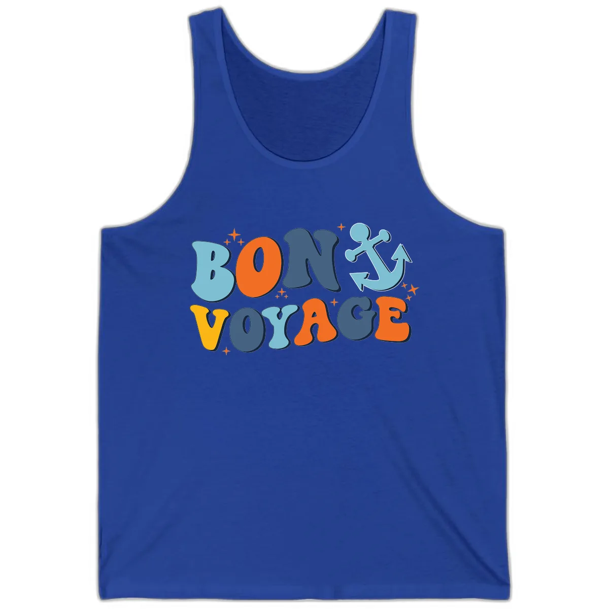 Bon Voyage Anchor Tank in True Royal