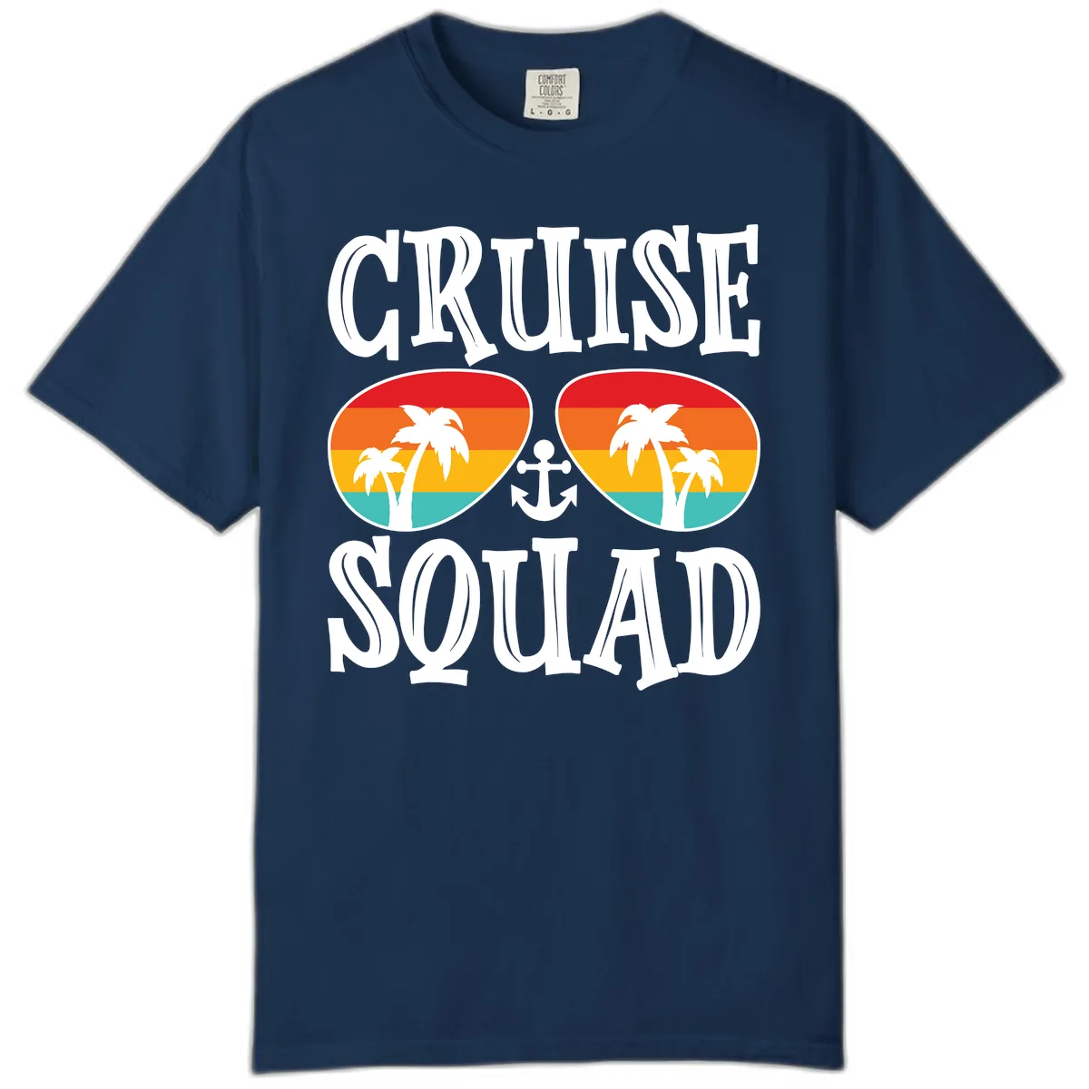 Cruise Squad Sunglasses Comfort Color in Navy
