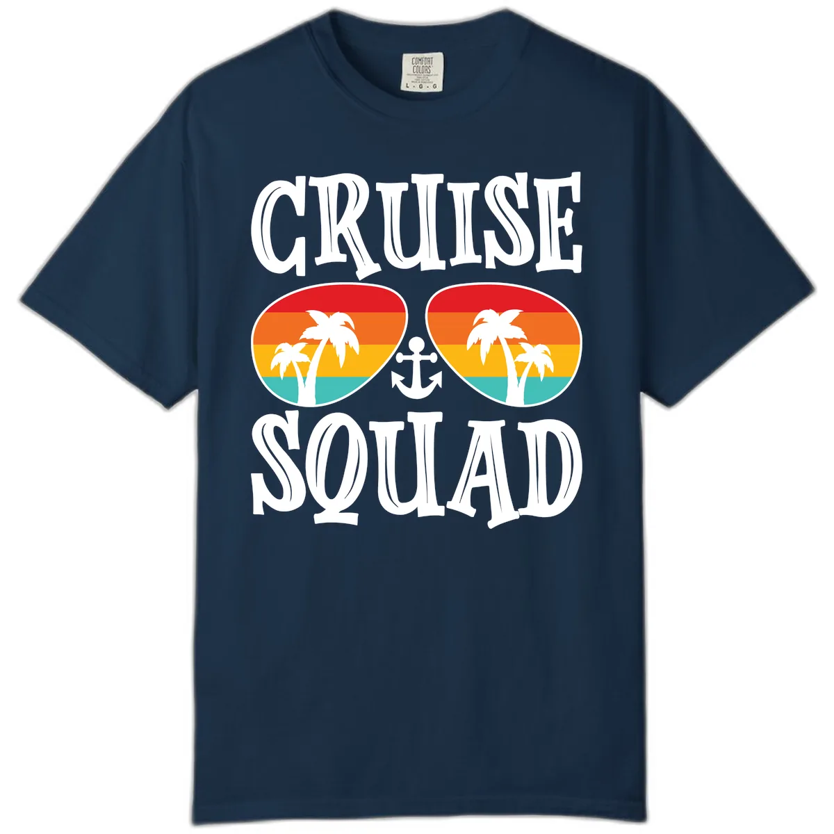 Cruise Squad Sunglasses Comfort Color in True Navy