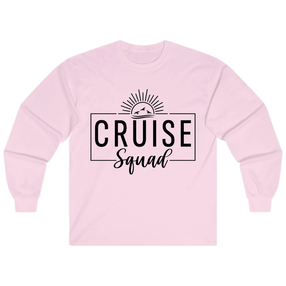 Cruise Squad Sunrise Long Sleeve in Light Pink