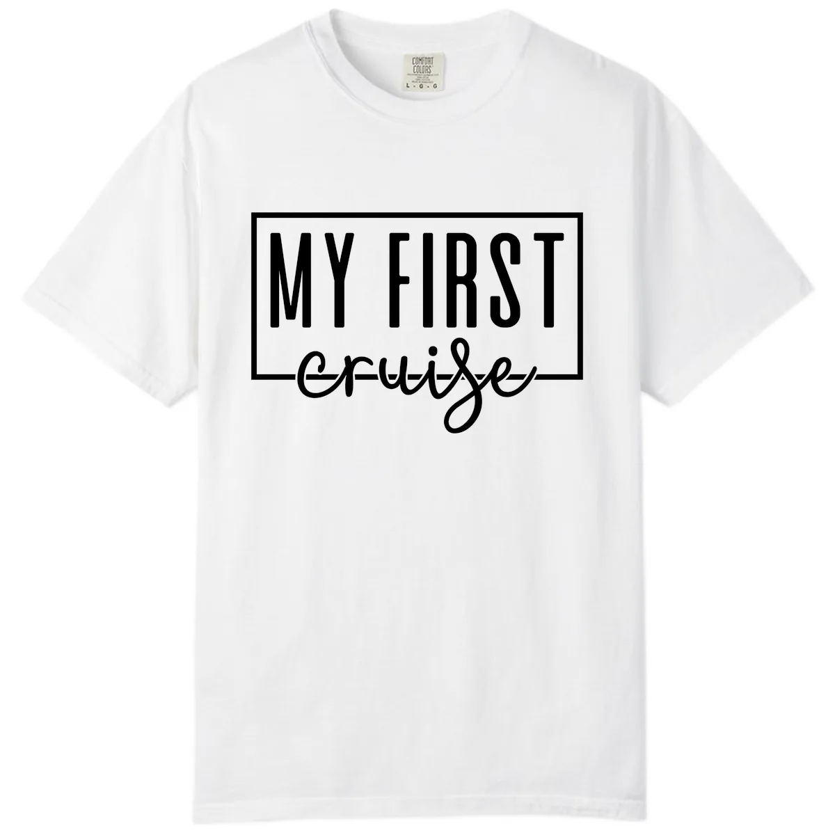 My First Cruise Comfort Color in White