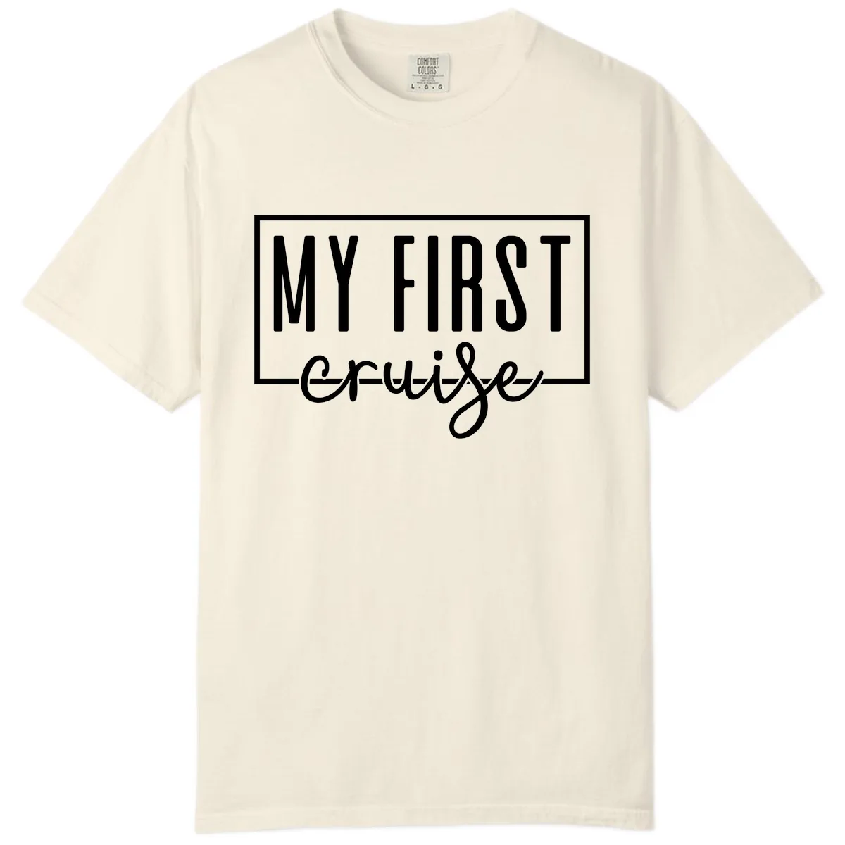 My First Cruise Comfort Color in Ivory