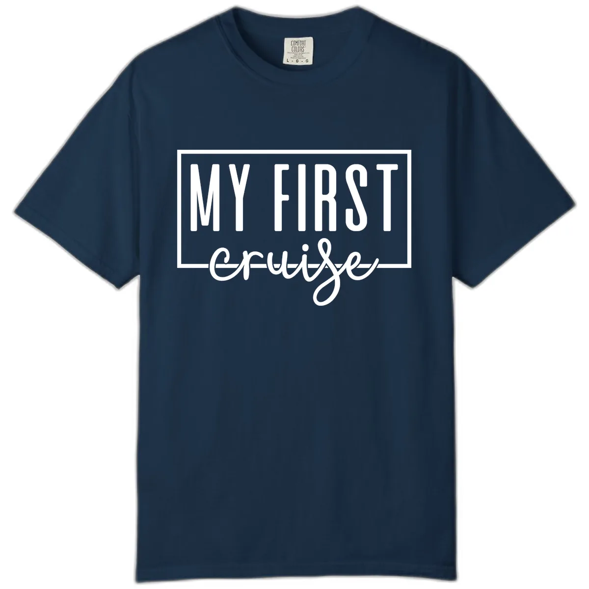 My First Cruise Comfort Color in True Navy