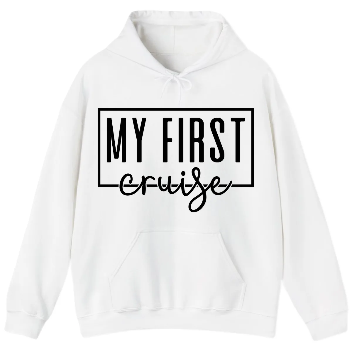 My First Cruise Hoodie in White