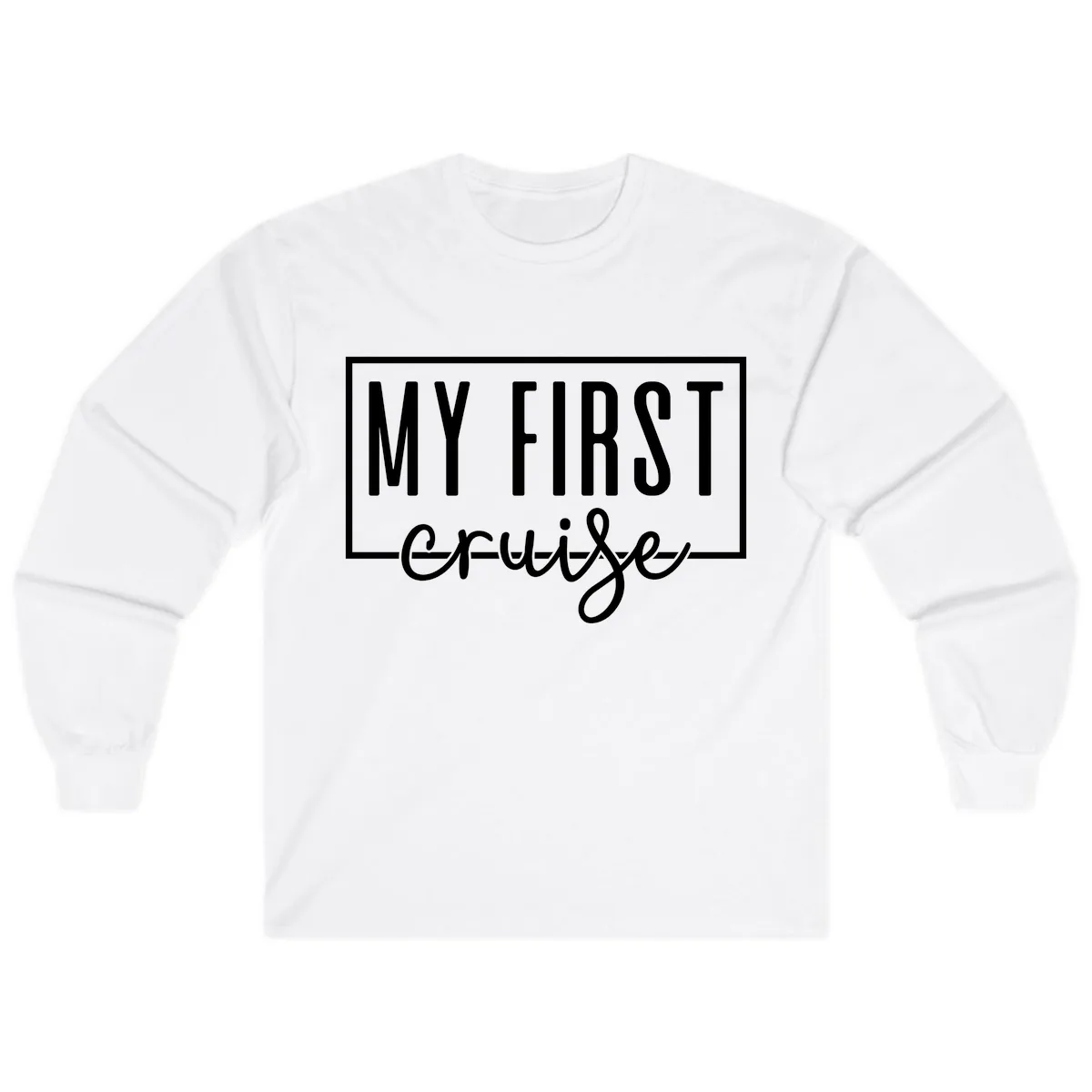 My First Cruise Long Sleeve in White
