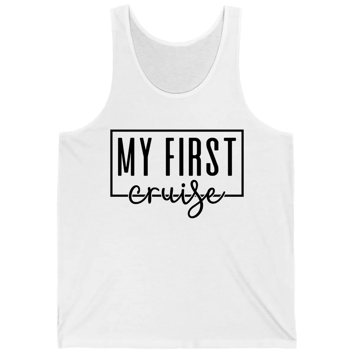 My First Cruise Tank in White