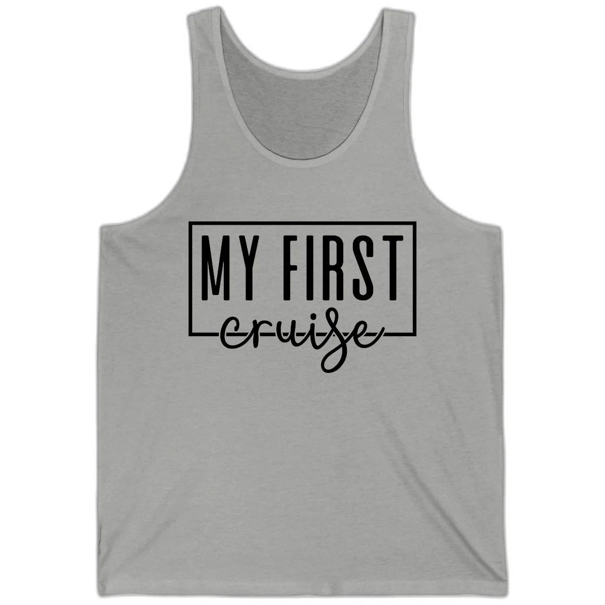 My First Cruise Tank in Athletic Heather