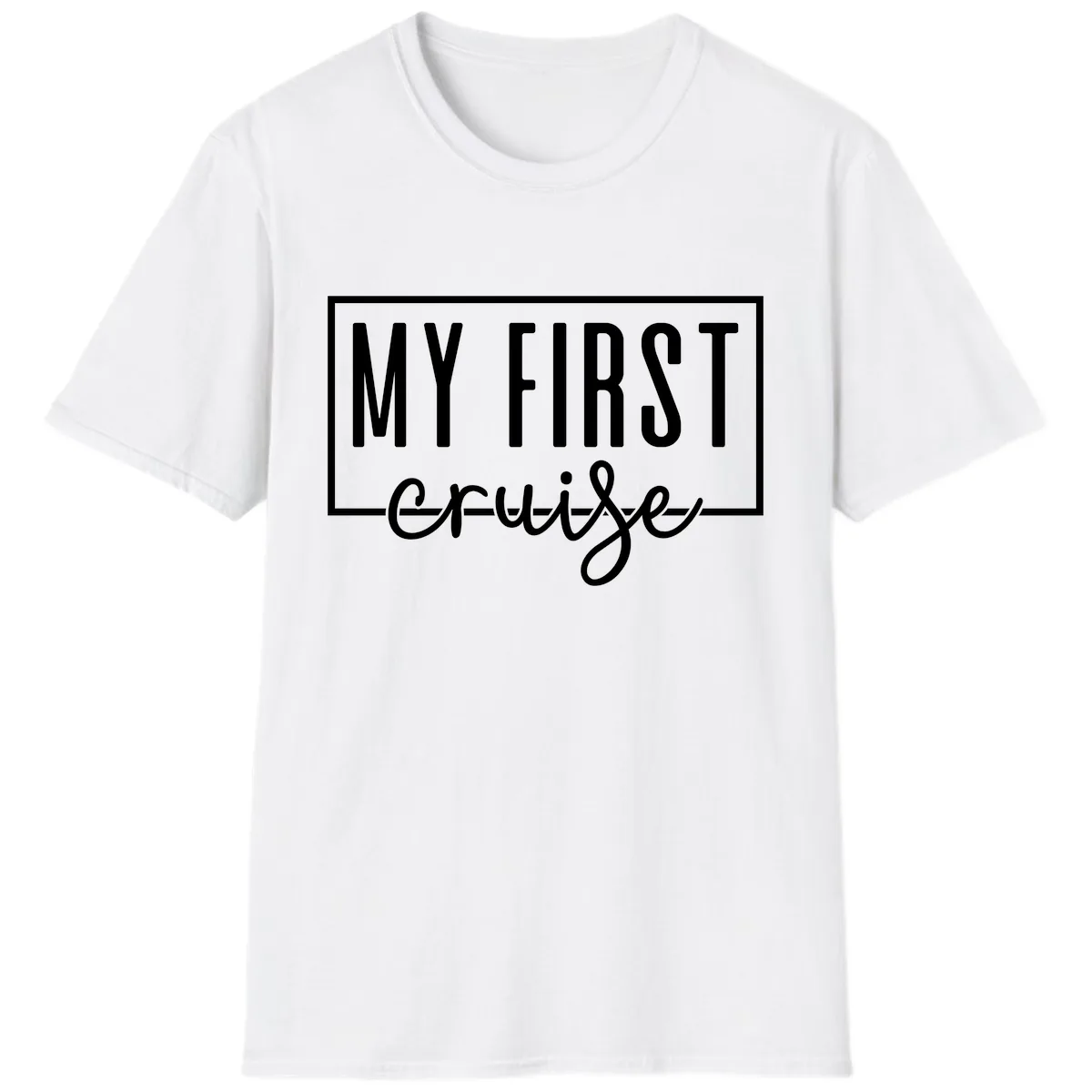 My First Cruise T-Shirt in White