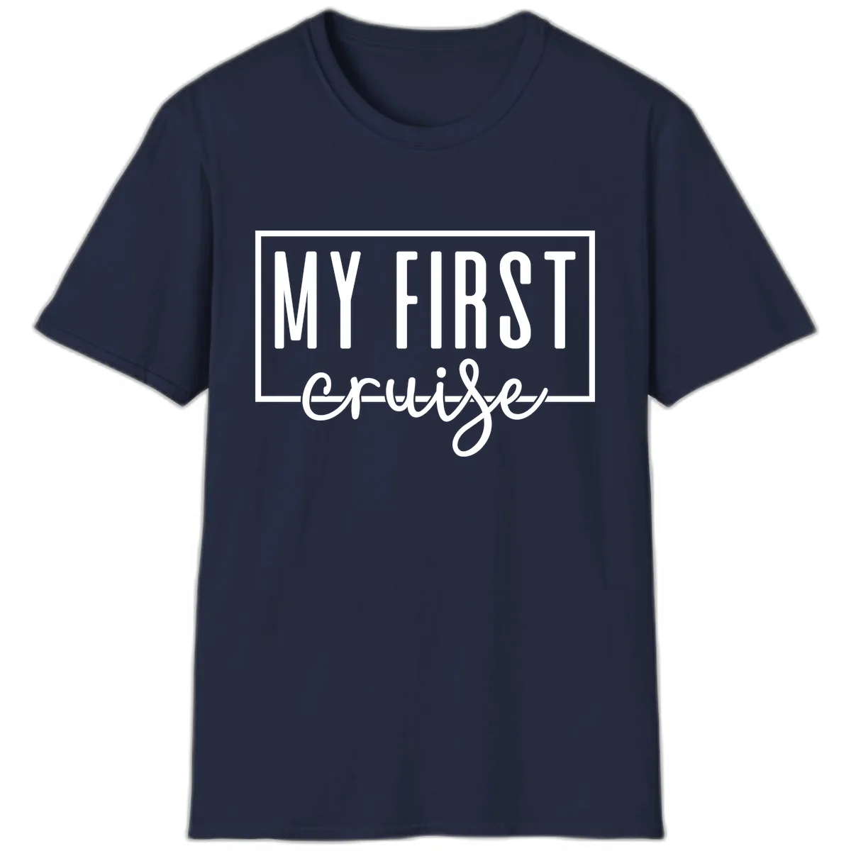 My First Cruise T-Shirt in Navy
