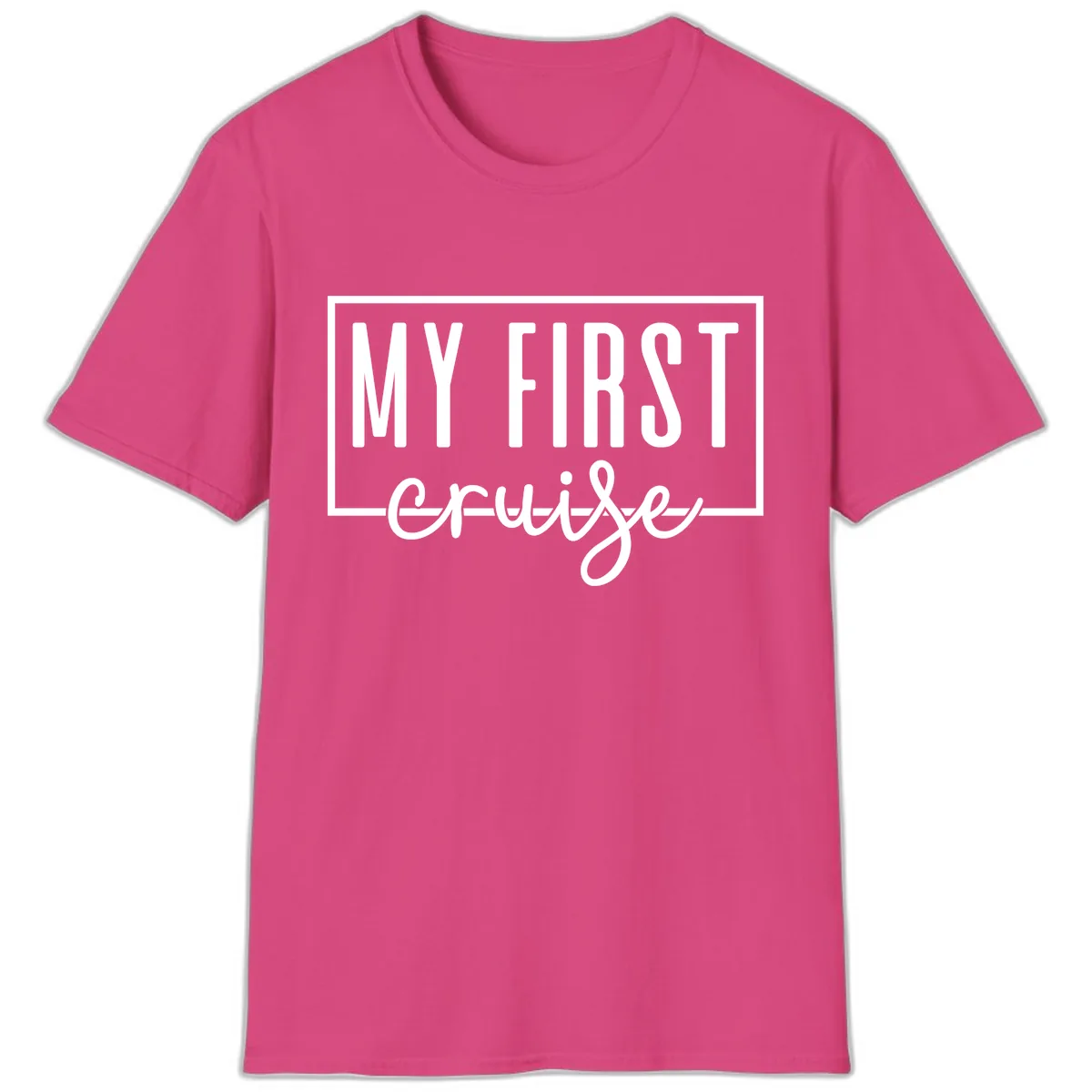 My First Cruise T-Shirt in Heliconia