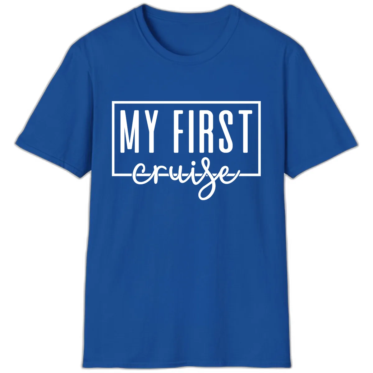 My First Cruise T-Shirt in Royal