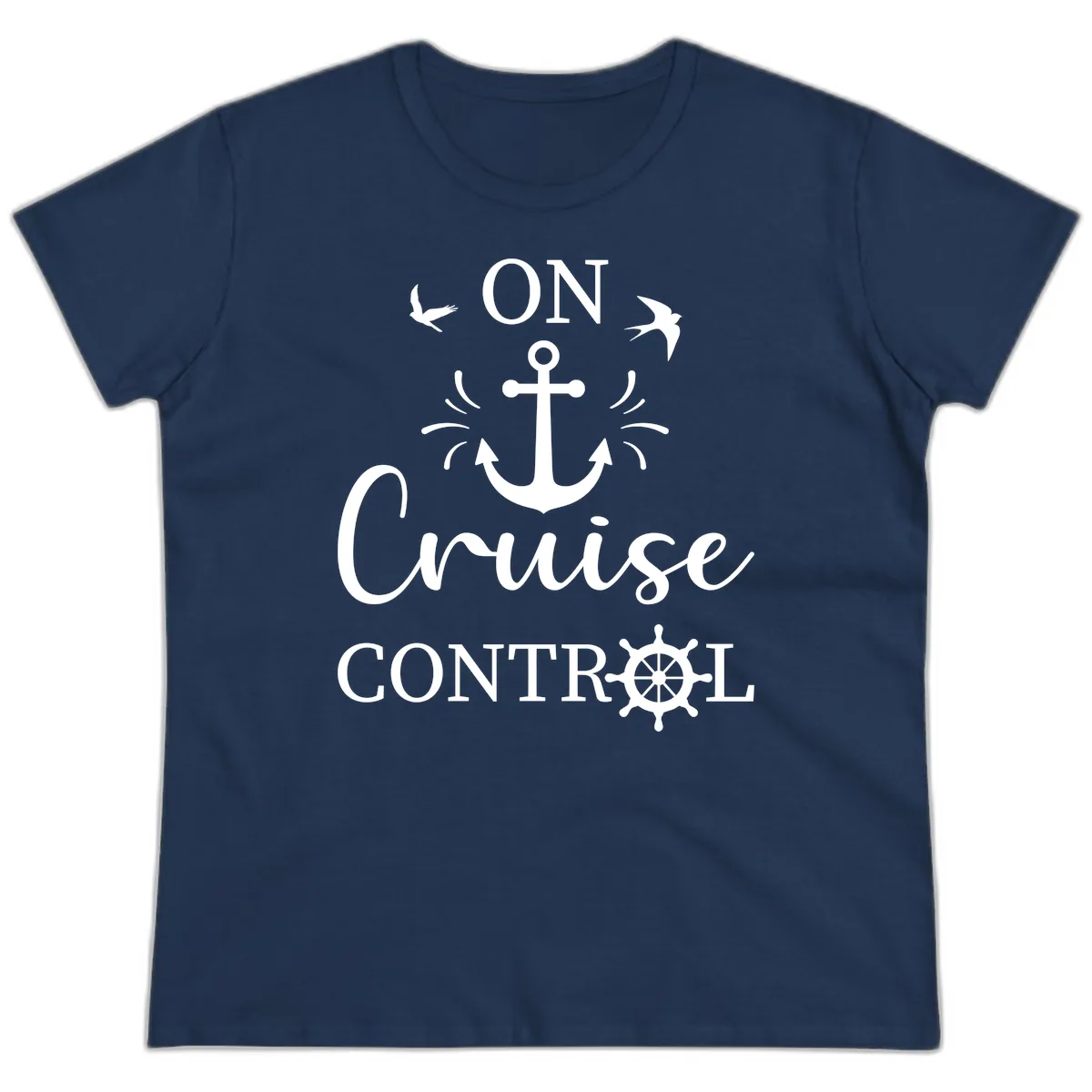 On Cruise Control Ladies Tee in Navy
