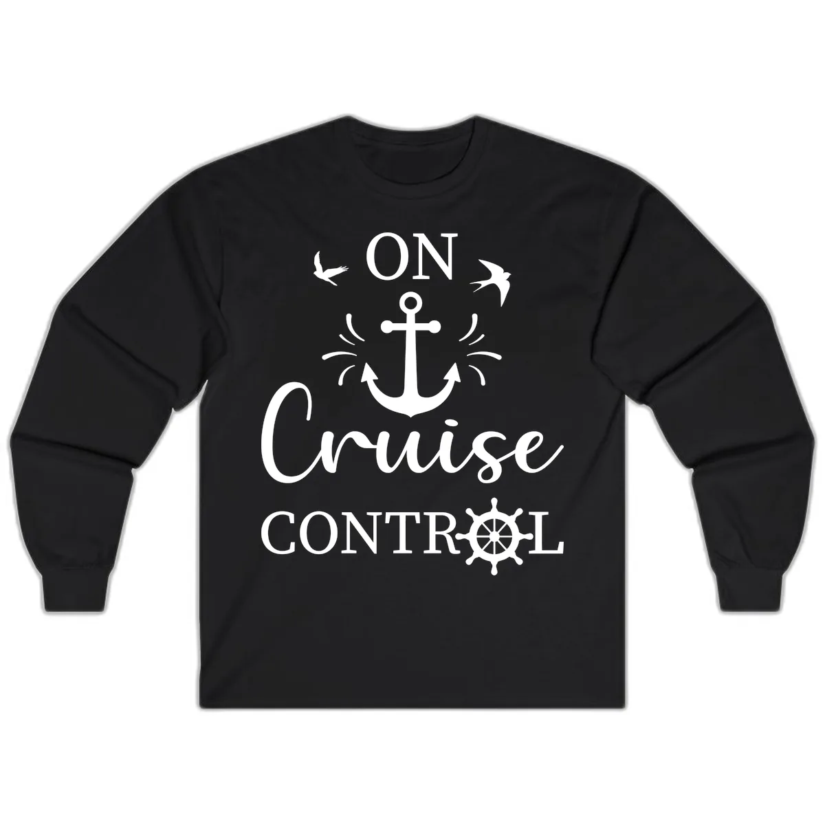On Cruise Control Long Sleeve in Black