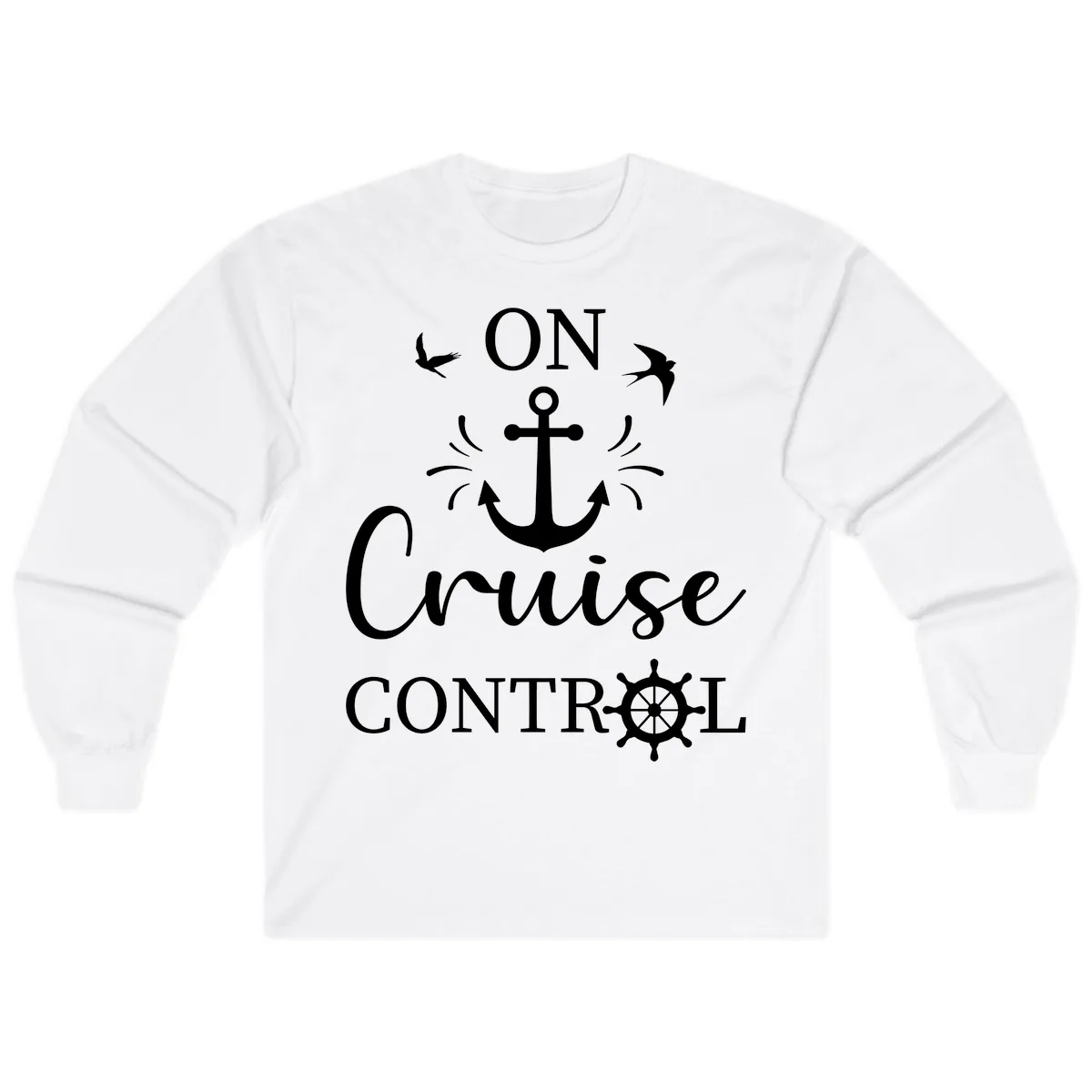 On Cruise Control Long Sleeve in White