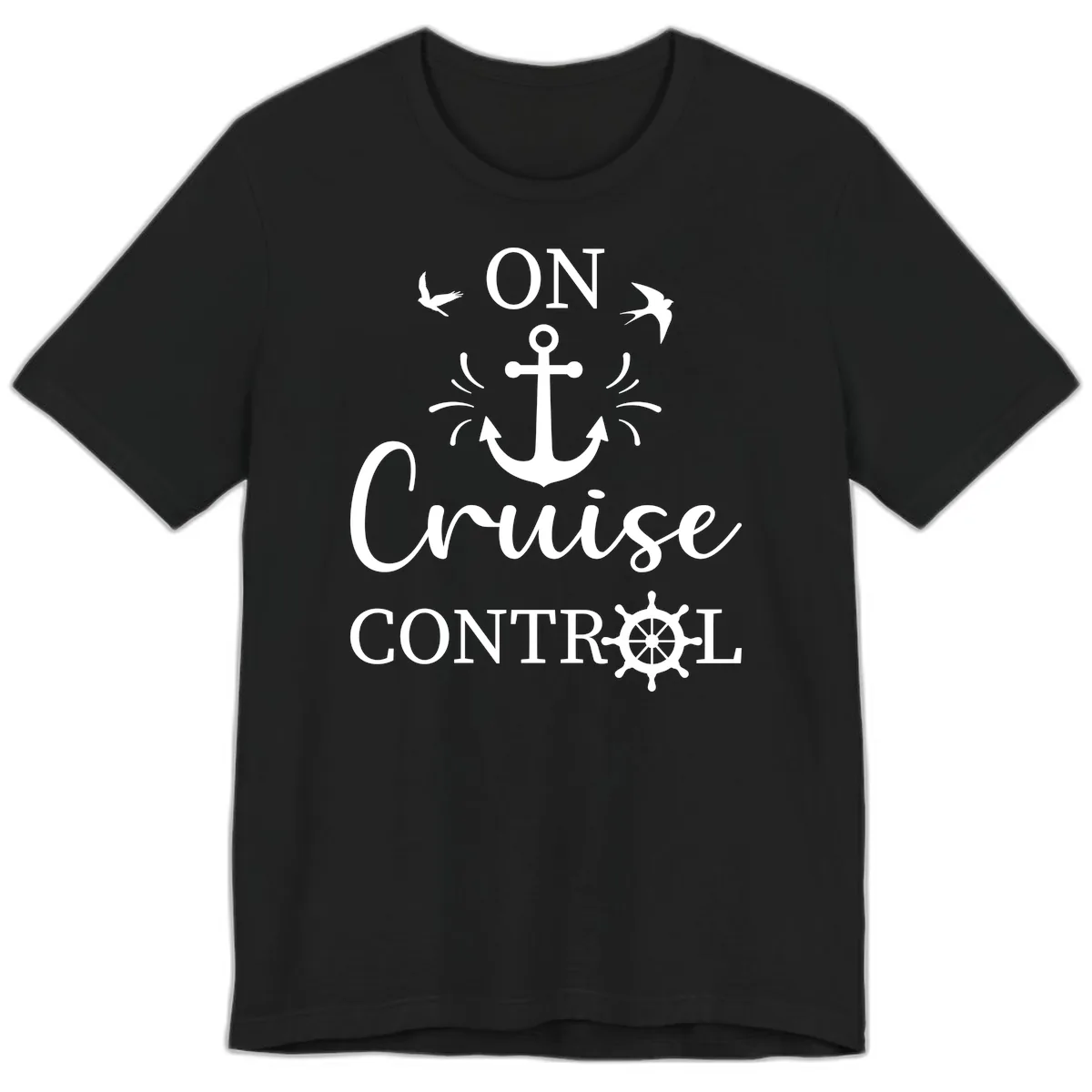 On Cruise Control Premium T-Shirt in Black