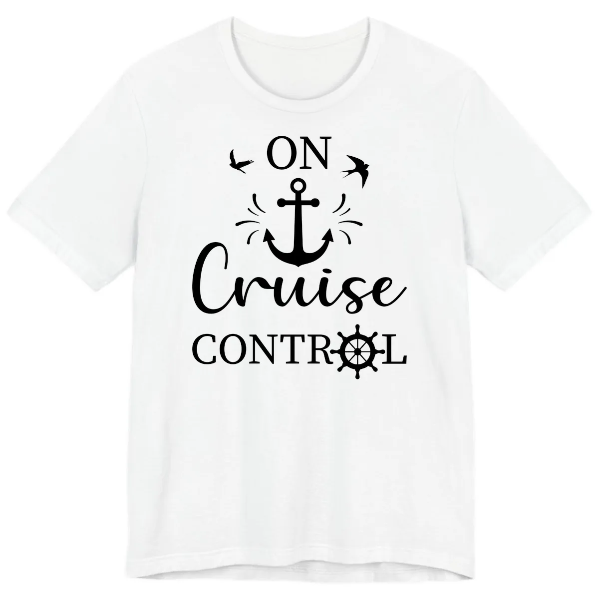 On Cruise Control Premium T-Shirt in White