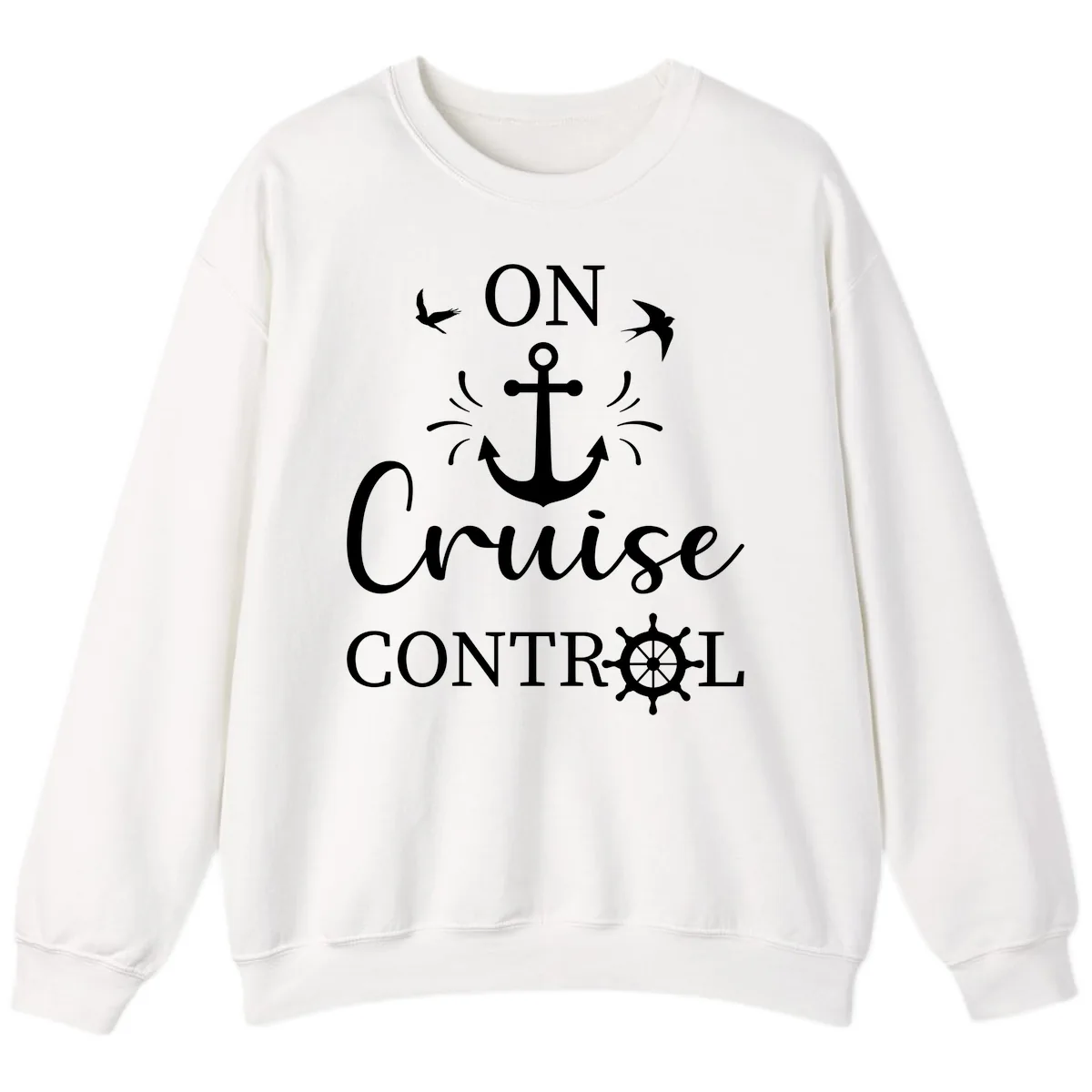 On Cruise Control Sweatshirt in White