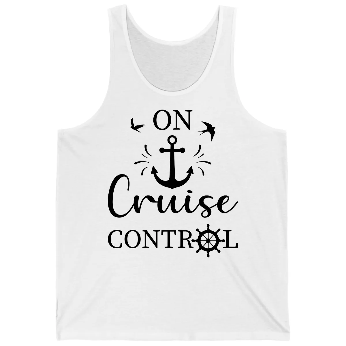 On Cruise Control Tank in White