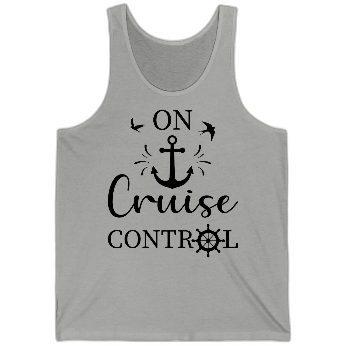 On Cruise Control Tank in Athletic Heather