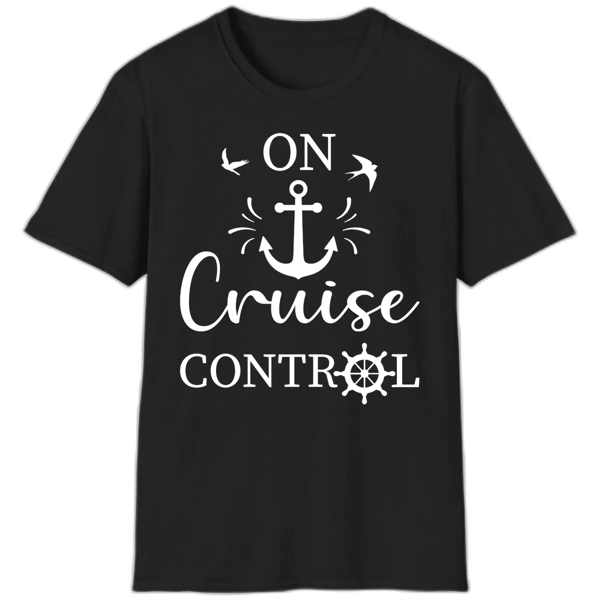 On Cruise Control T-Shirt in Black