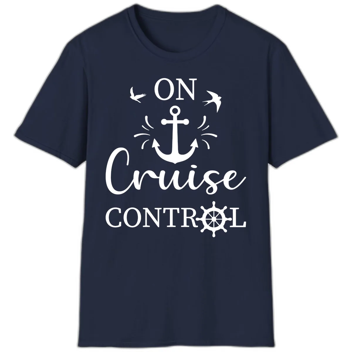 On Cruise Control T-Shirt in Navy
