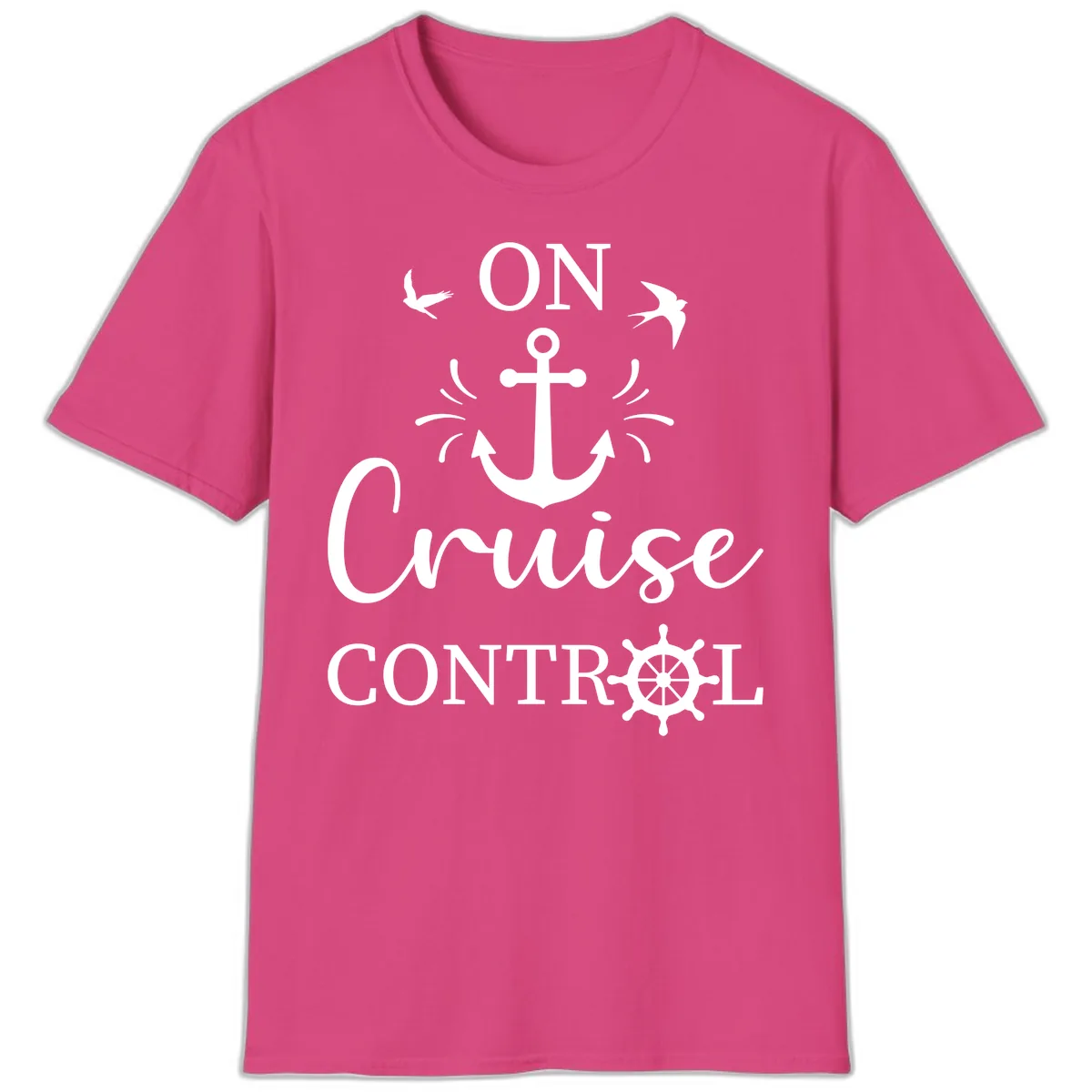 On Cruise Control T-Shirt in Heliconia