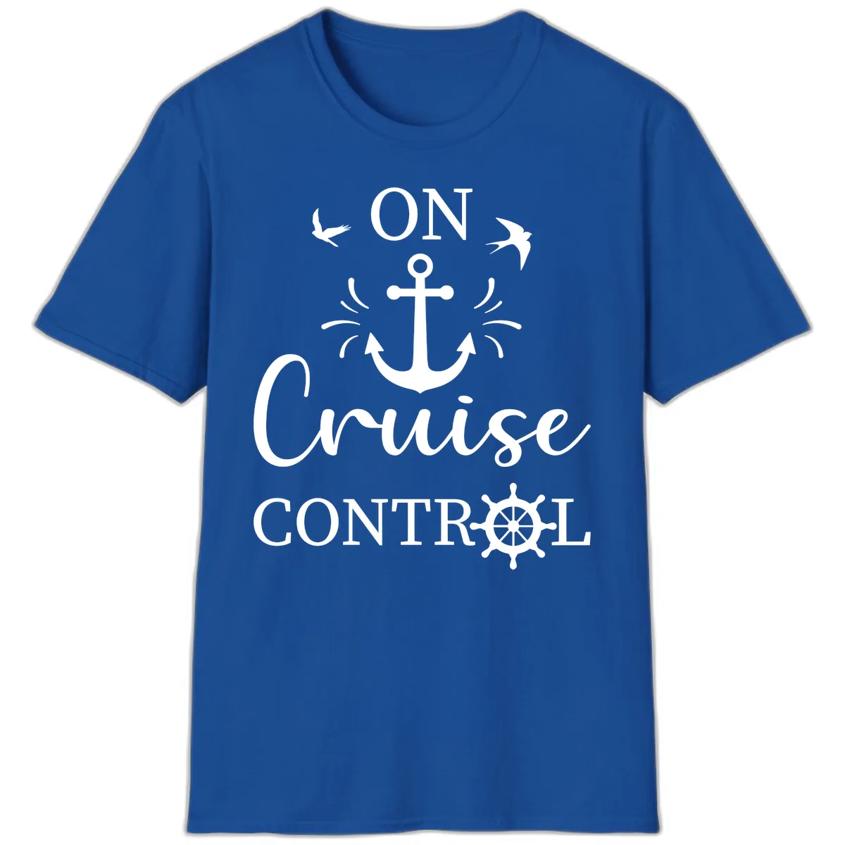On Cruise Control T-Shirt in Royal