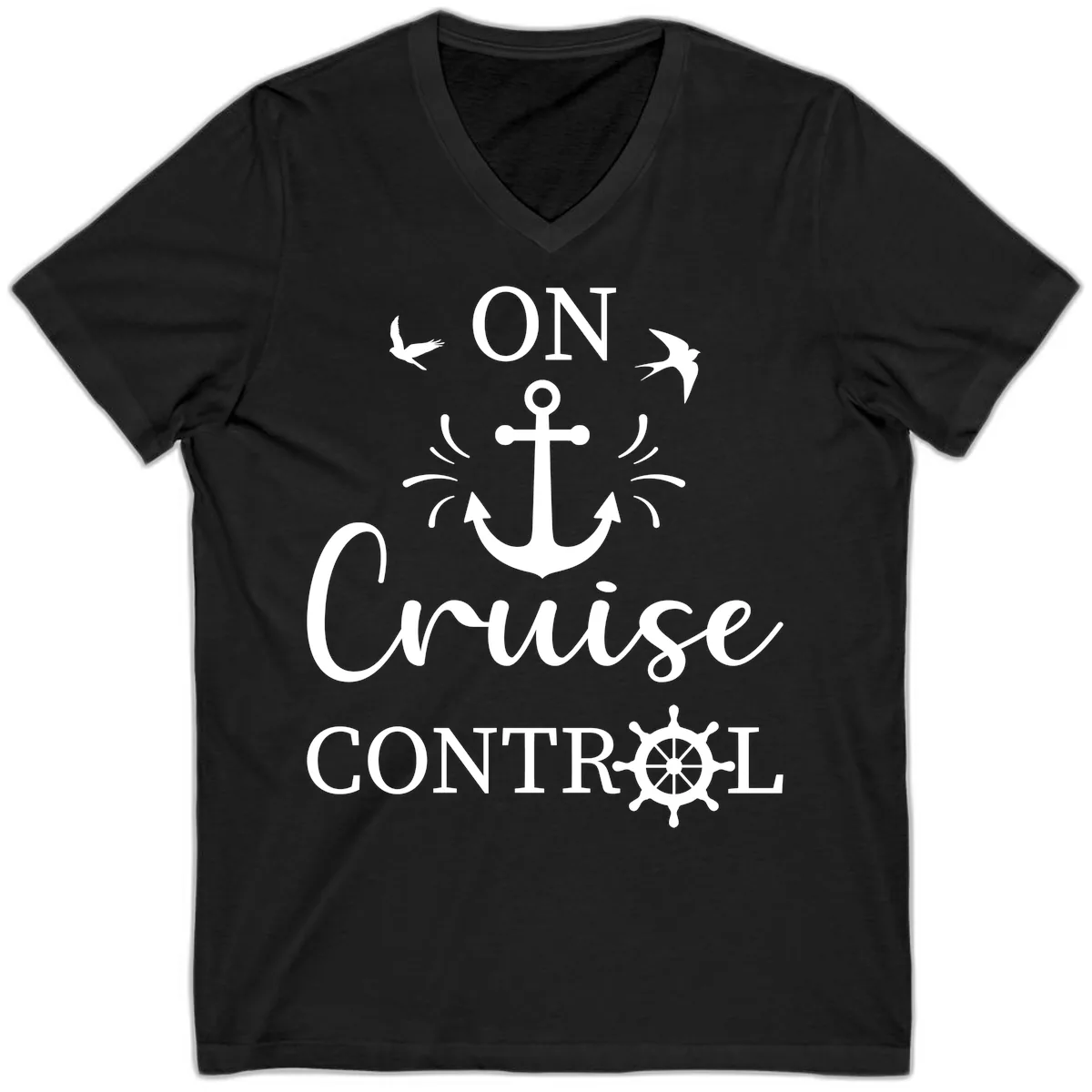 On Cruise Control V-Neck in Black