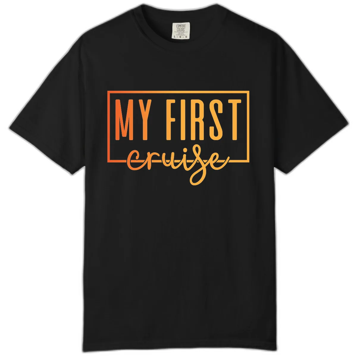 My First Cruise Comfort Color in Black