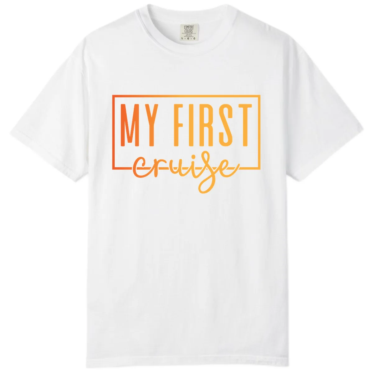 My First Cruise Comfort Color in White