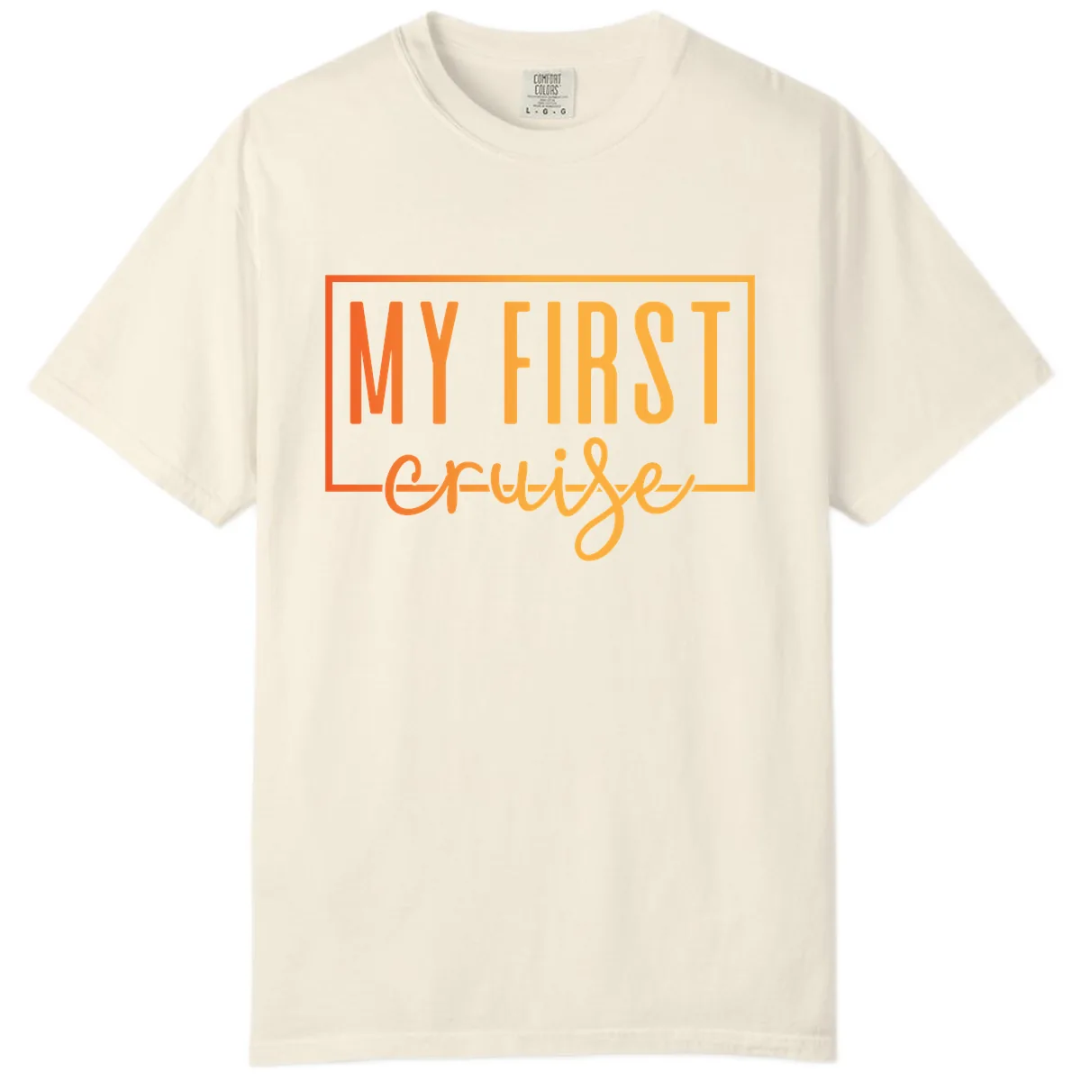 My First Cruise Comfort Color in Ivory