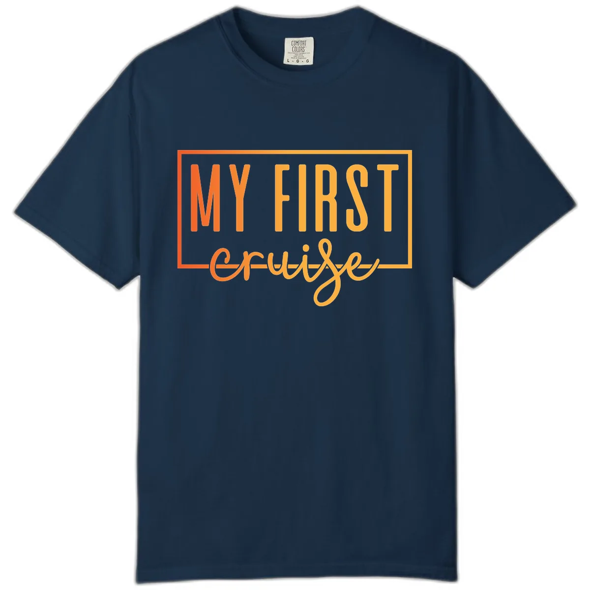 My First Cruise Comfort Color in True Navy